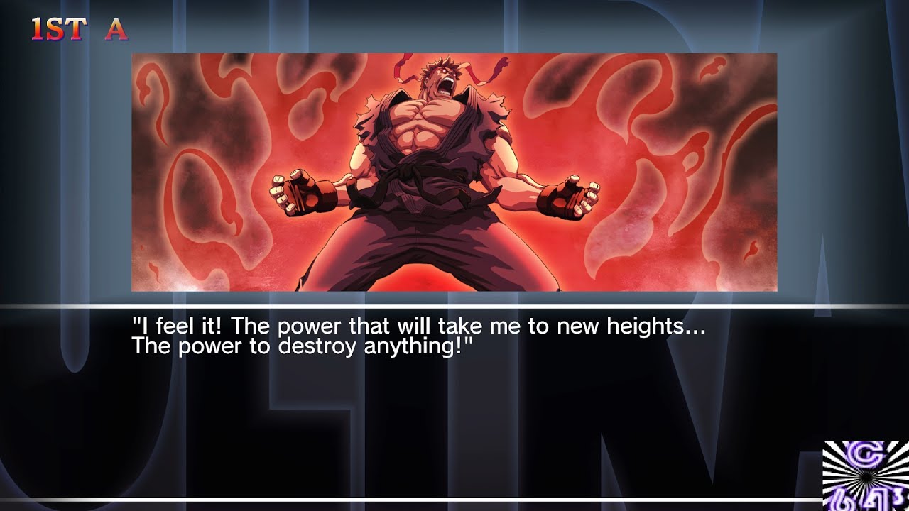 Violent Ken & Evil Ryu Endings! Ultra Street Fighter II The Final Challengers