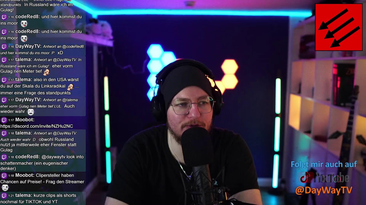Debattenstream: Heute mit @KrassThemaDebatten über Kommunismus! - Danach Debatten auf TikTok-Live!
