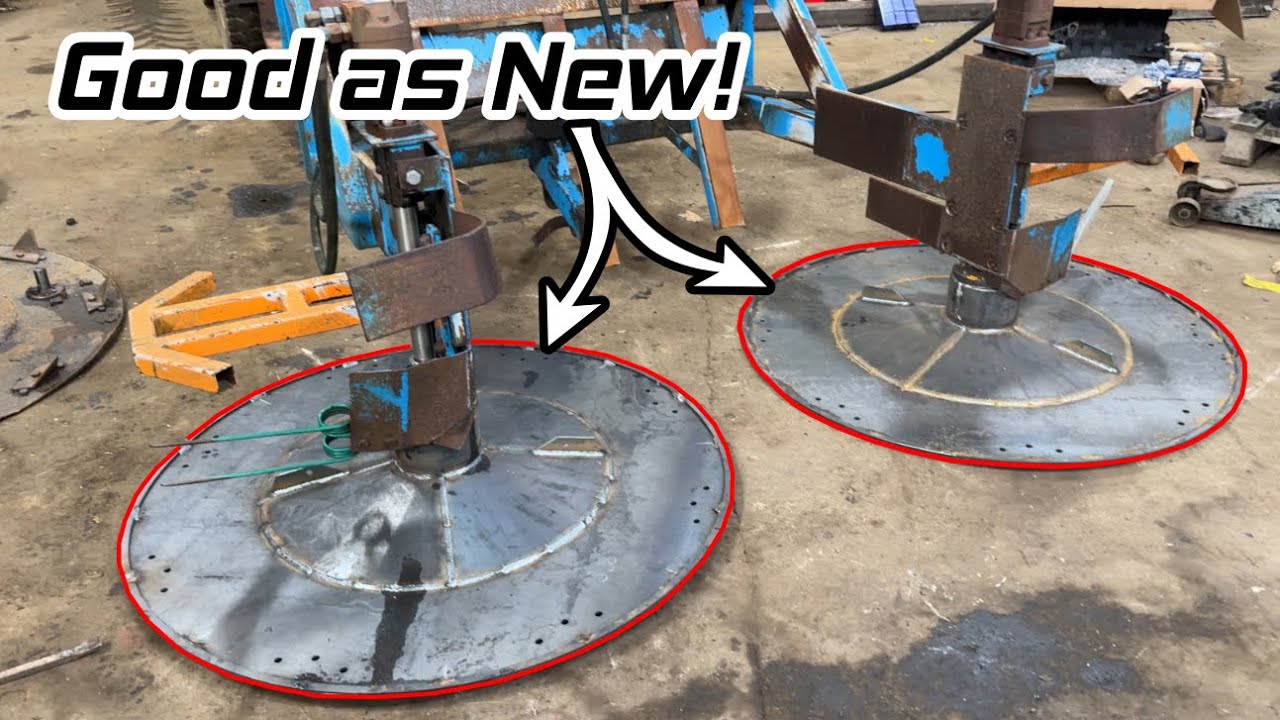This Bale Shredder Was Completely Worn Out! Part 2