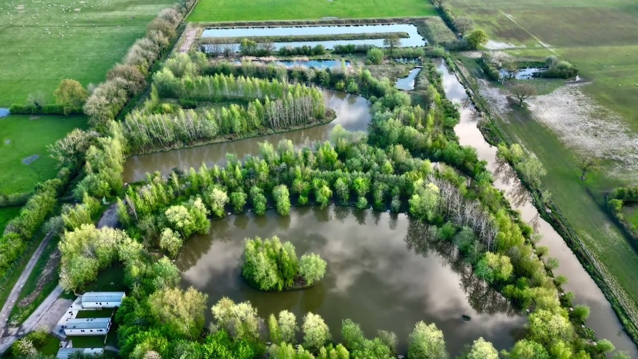 Redwood Park fishery and the dji mini 3 pro