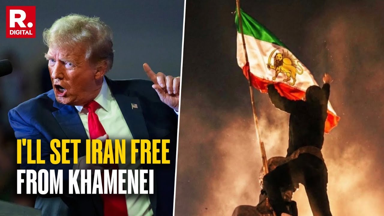 Trump Offers Help To Iranian Protestors Get Freedom From Khamenei Regime | US-Iran