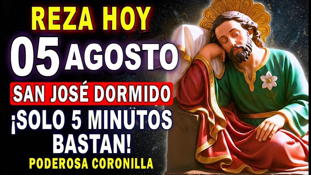 &iexcl;PIDE UN MILAGRO! 🌿 Poderosa CORONILLA a SAN JOS&Eacute; DORMIDO para Casos Imposibles 🙏