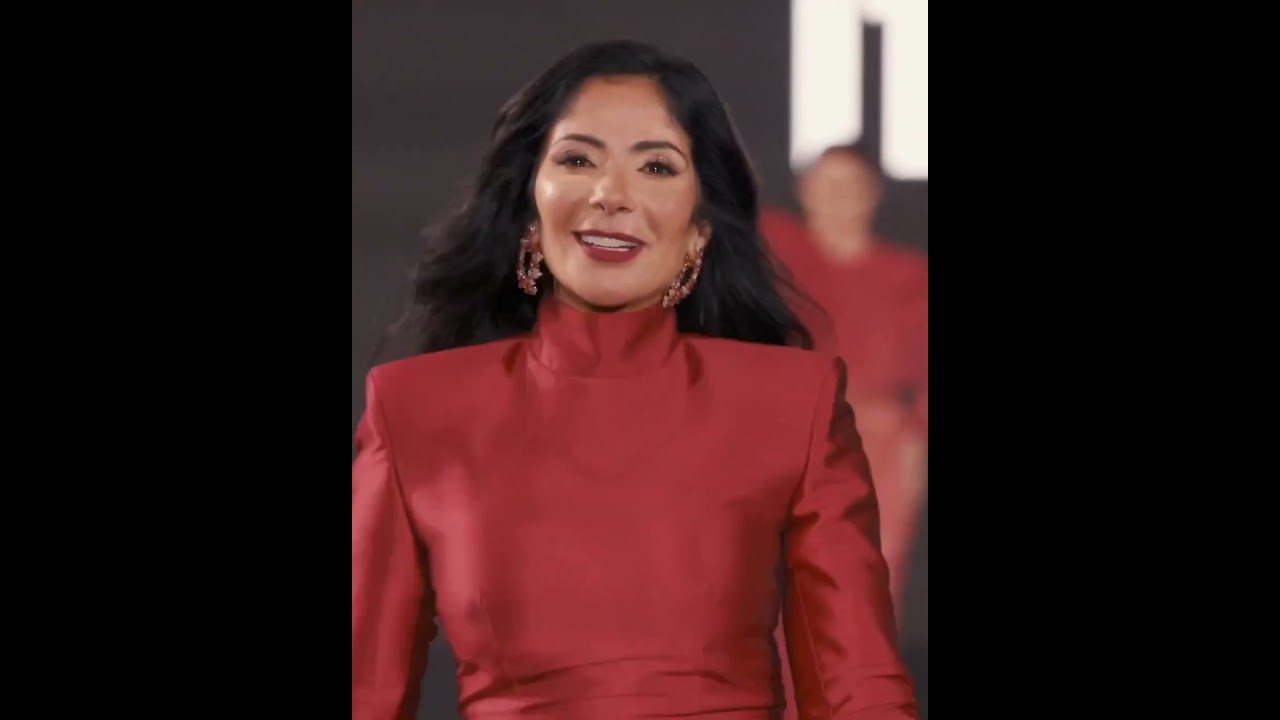 Mona Zaki confidently walks the @lorealparis defile in Paris and looks amazing!