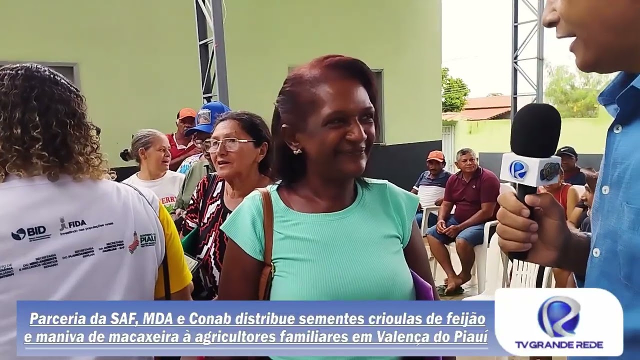PARCERIA DA SAF, MDA E CONAB DISTRIBUE SEMENTES CRIOULAS DE FEIJÃO E MANIVA DE MACAXEIRA