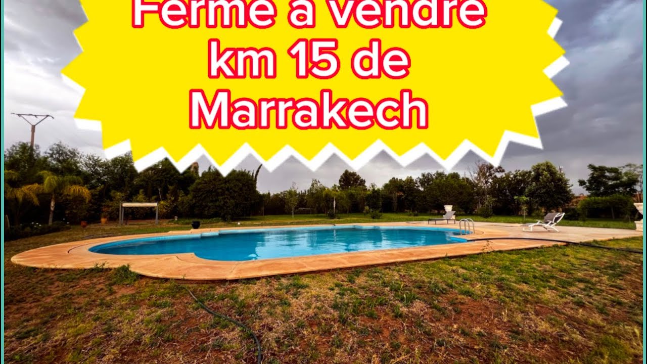 Ferme a vendre/2 hectares 600m 10min de Marrakech #maroc #invest  #property #explore #casablanca