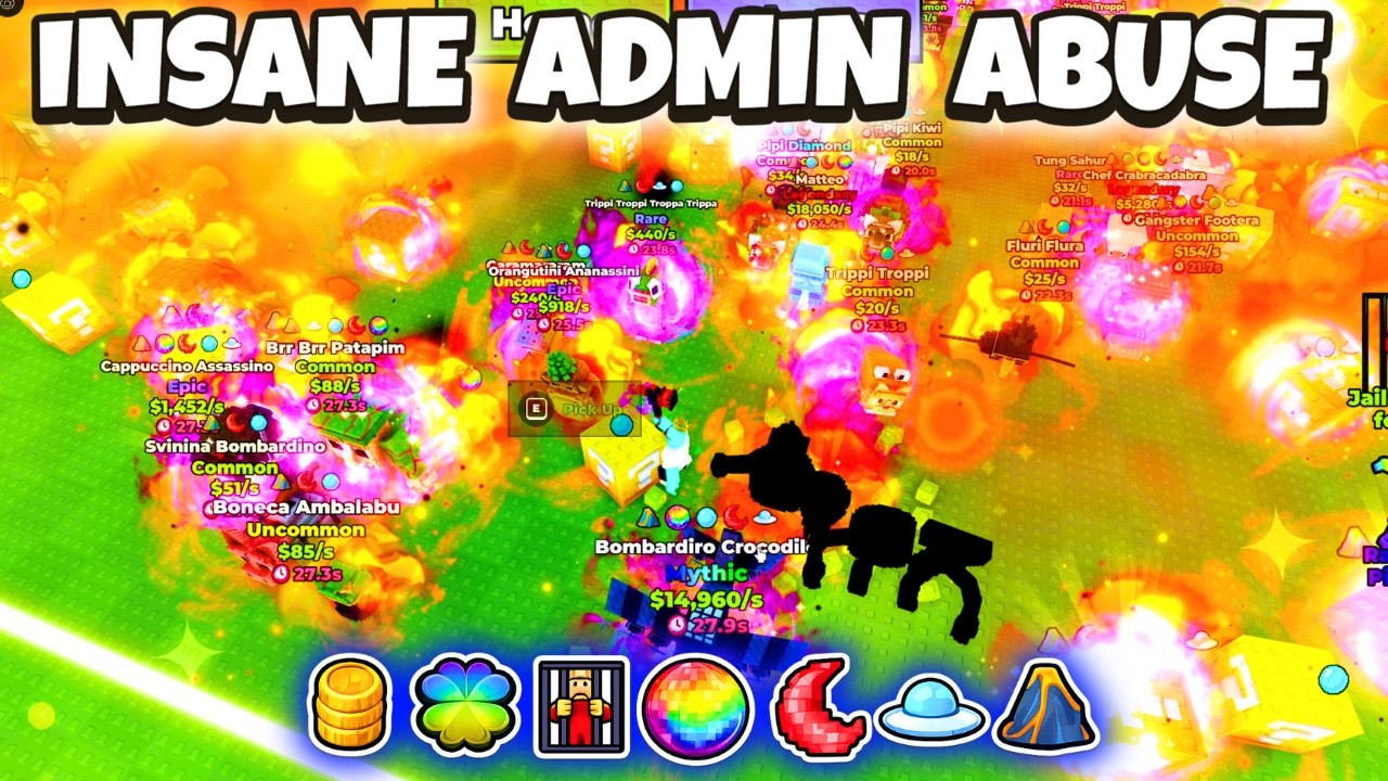 Break a Lucky Block Admin Abuse Might be the BEST EVER