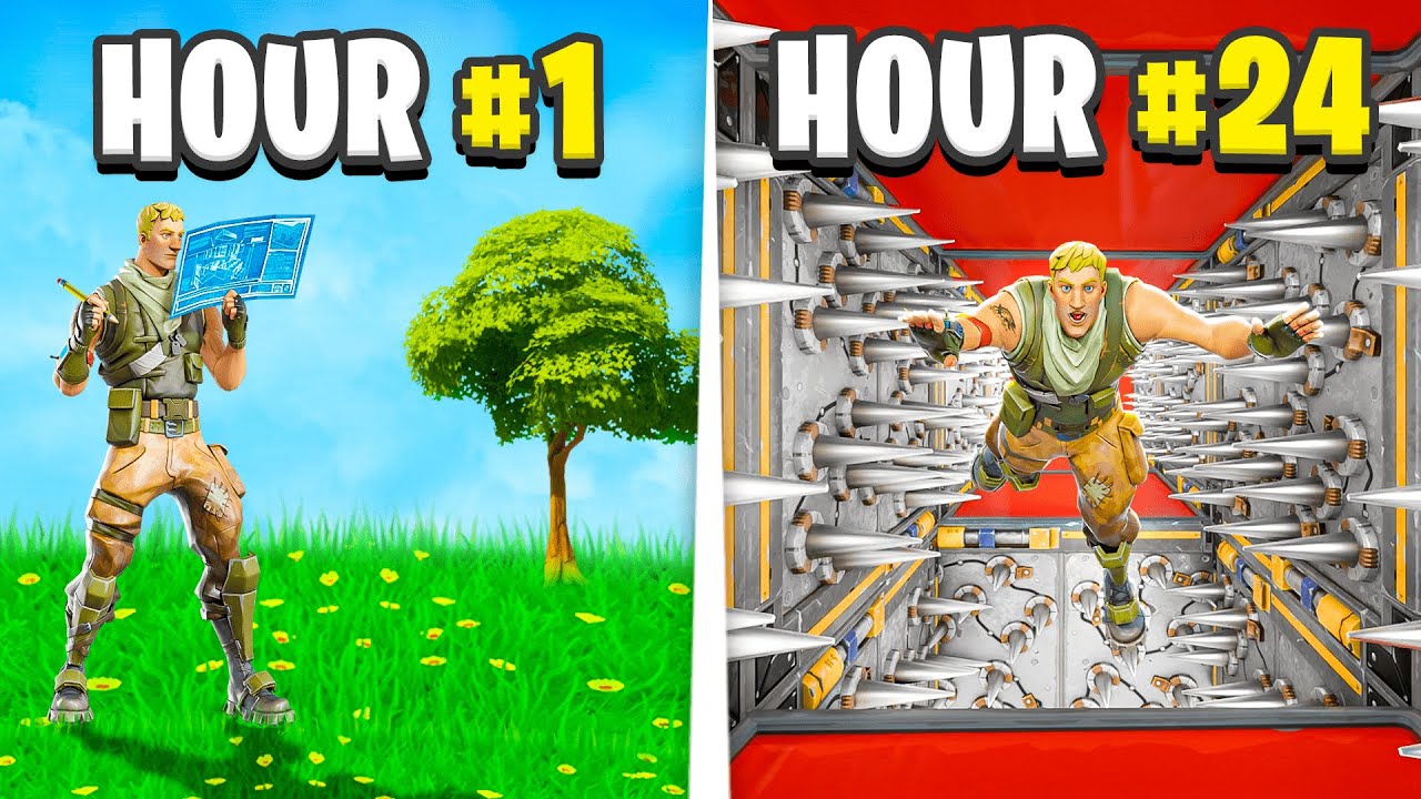 I Gave PRO Builders 24 HOURS To Build A Deathrun For $1000