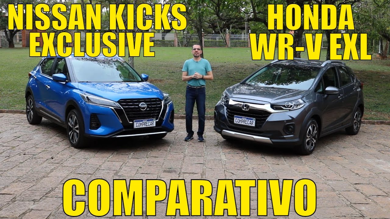Comparativo: Nissan Kicks Exclusive x Honda WR-V EXL