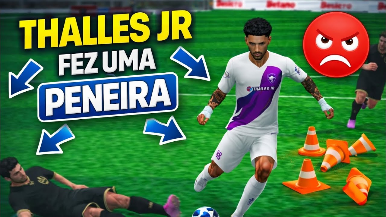 THALLES JR FEZ UMA PENEIRA! PES|PPSSPP 