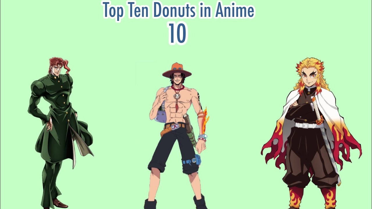 ToP TeN ANime DoNutS 🍩🍩