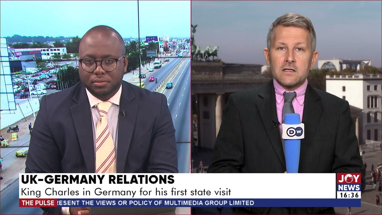 UK-Germany Relations: King Charles in Germany for his first state visit - Joy News (29-3-23)