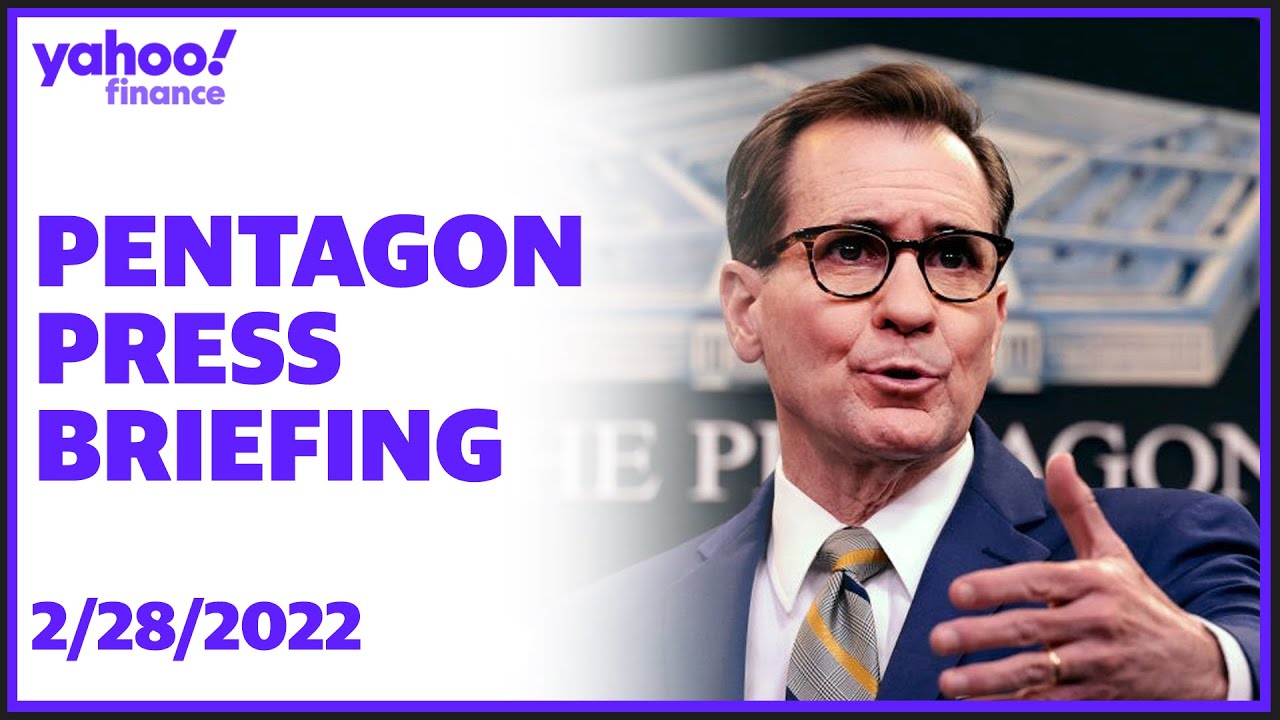 Pentagon Press Secretary John Kirby delivers latest news on Ukraine