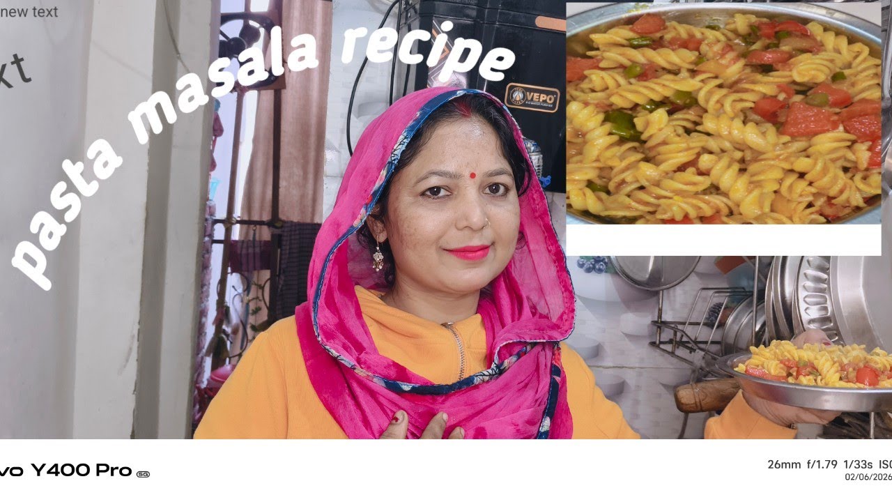Pasta masala recipe A@ranitanverrecipe #cooking 