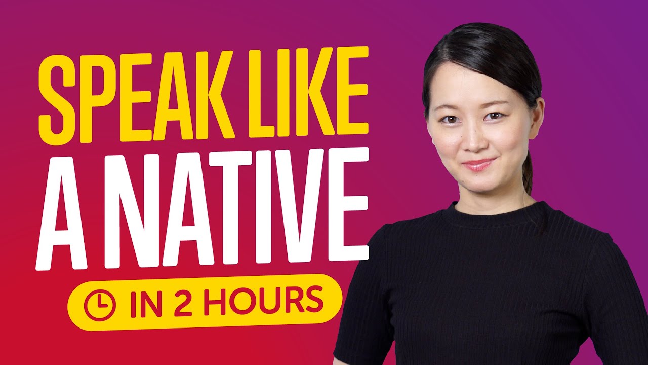 You Just Need 2 Hours! You Can Speak Like a Native Japanese Speaker