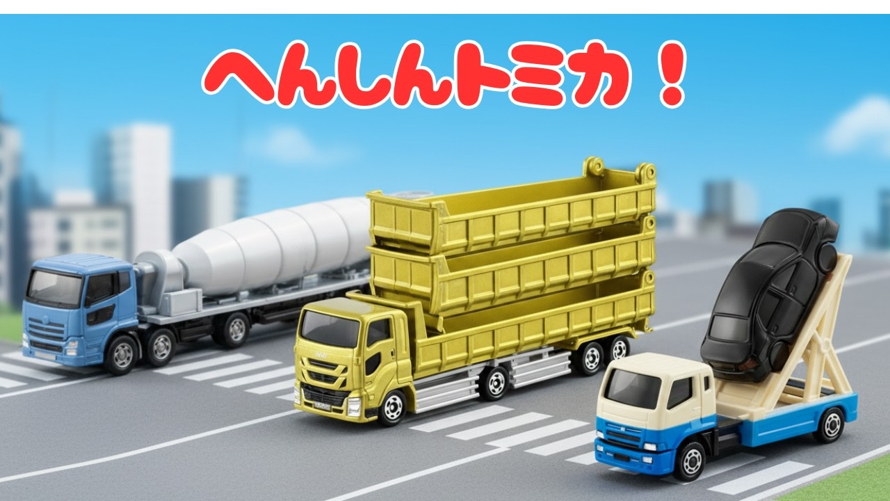 変身トミカ！ながーいくるま vol 2