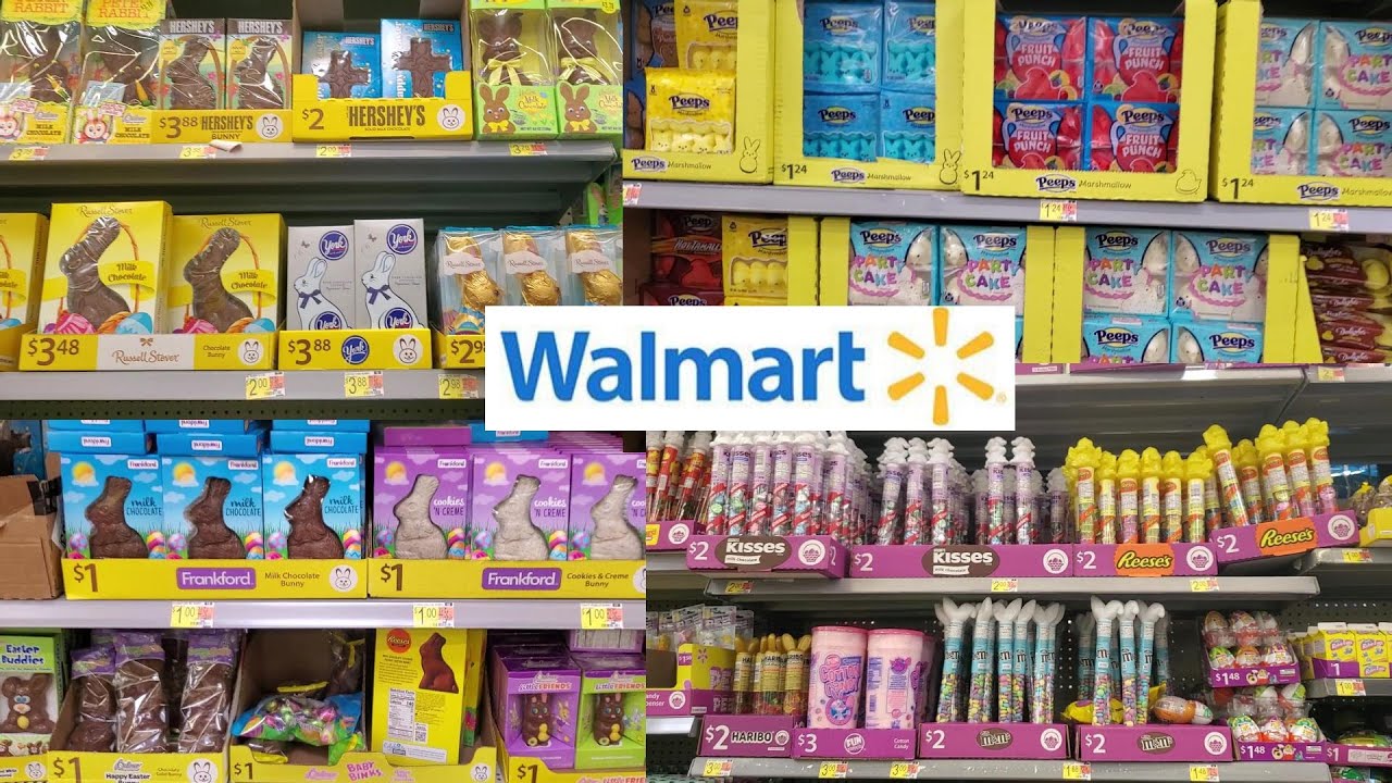 WALMART EASTER CANDY |SHOP WITH ME | WALMART | Easter Bunny Candy |Easter Basket Candy