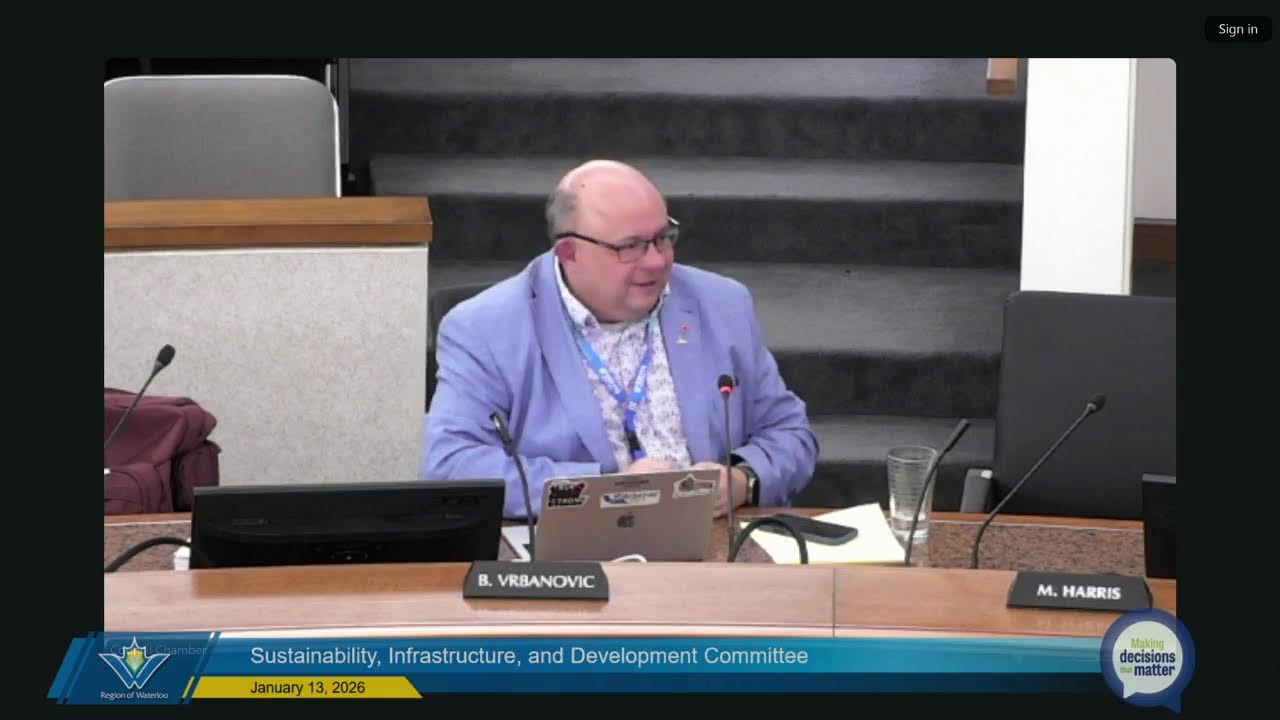Sustainability, Infrastructure, and Development Committee - January 13, 2026