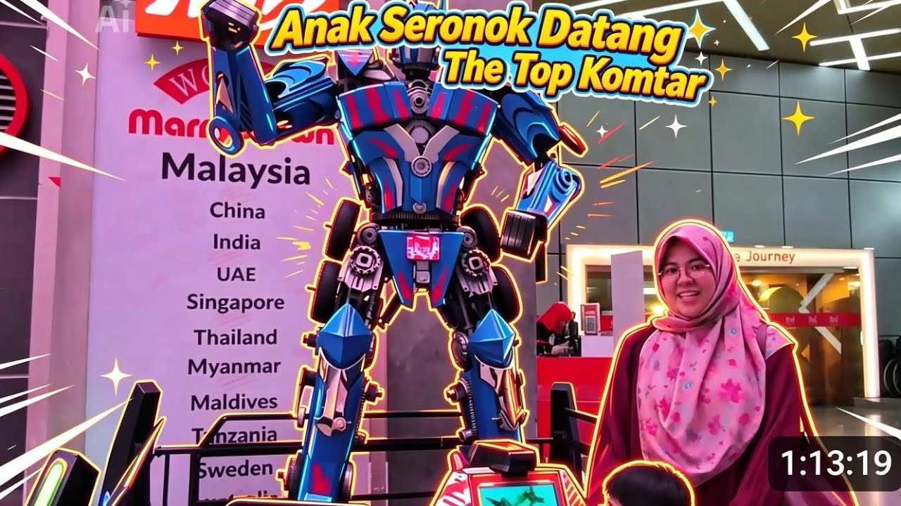 Best ke masuk The Top Komtar Penang?Theme Park  💯 first time masuk Tech Dome 