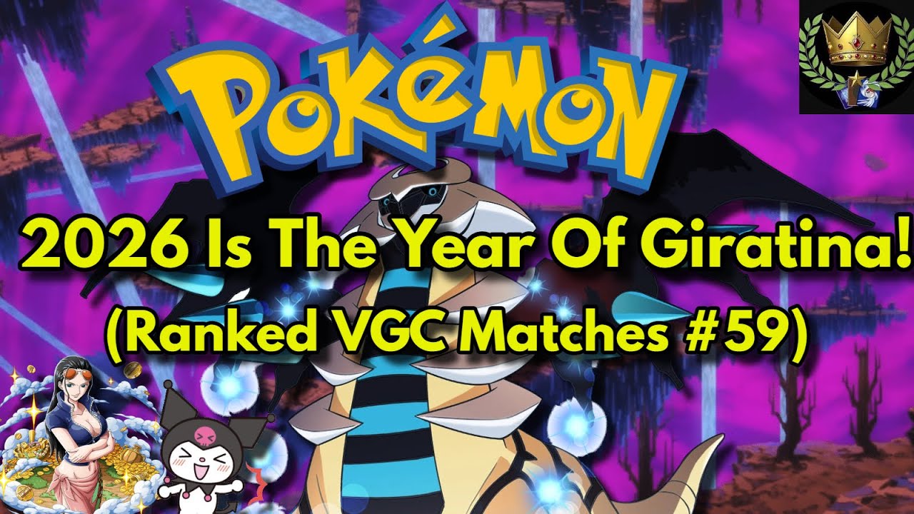 Giratina Is Here To Conger 2026! (Ranked #pokemonvgc Matches #59) #pokemon #playpokemon #nintendo