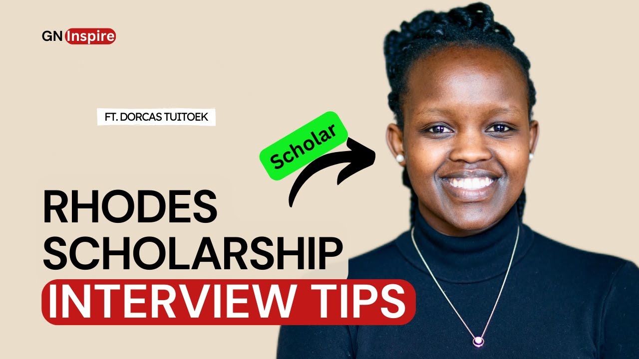 How to WIN the Rhodes Scholarship (Practical Tips From a Scholar)