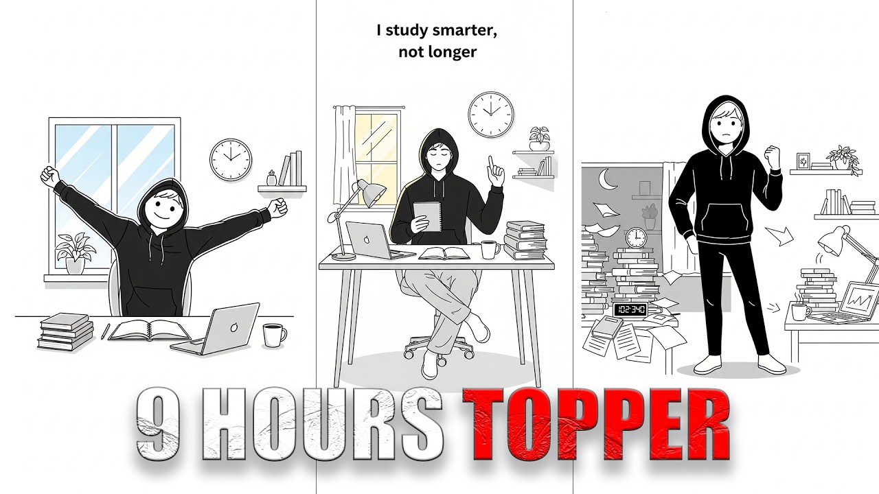 How to Become a Topper in 2026 Without Studying 9 Hours a Day