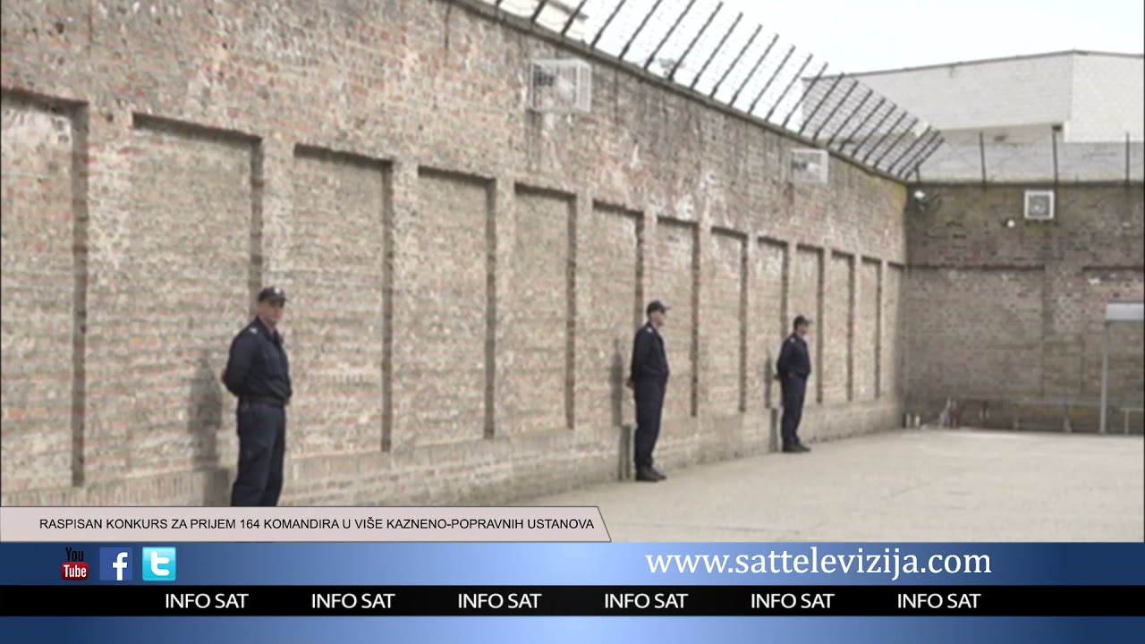 RASPISAN KONKURS ZA PRIJEM 164 KOMANDIRA U VIŠE KAZNENO POPRAVNIH USTANOVA