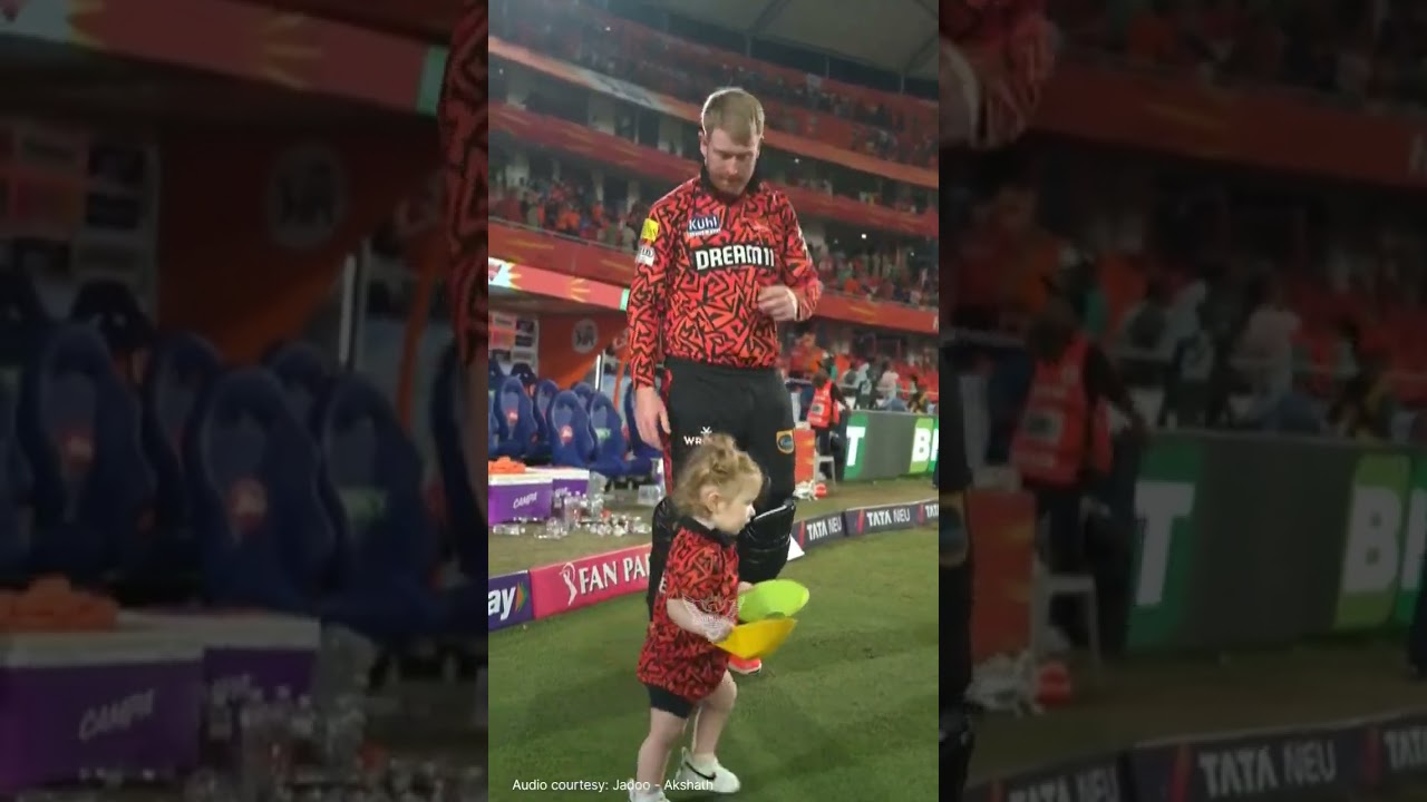 Wholesomeness Pro Max Plus ft. Klaasen’s little superstar 🥹🧡 | SunRisers Hyderabad
