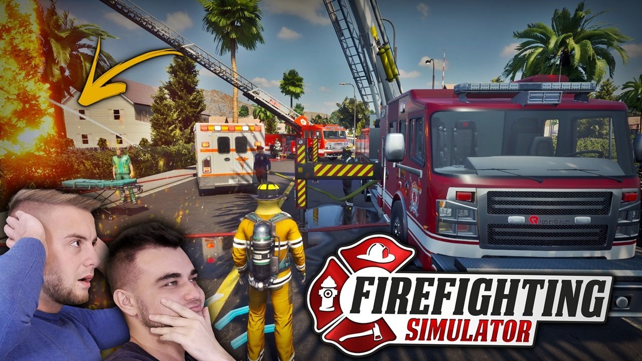 ZOSTALIŚMY STRAŻAKAMI 👨&zwj;🚒 Pierwsze Wezwania w Nowej Pracy 🔥 Firefighting Simulator #1 🚒 MST
