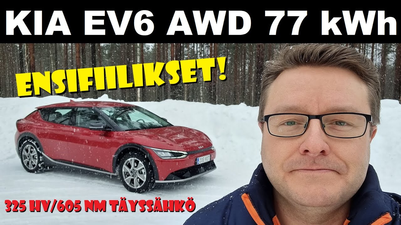 Kia EV6 AWD ensifiilikset - VLOG 122