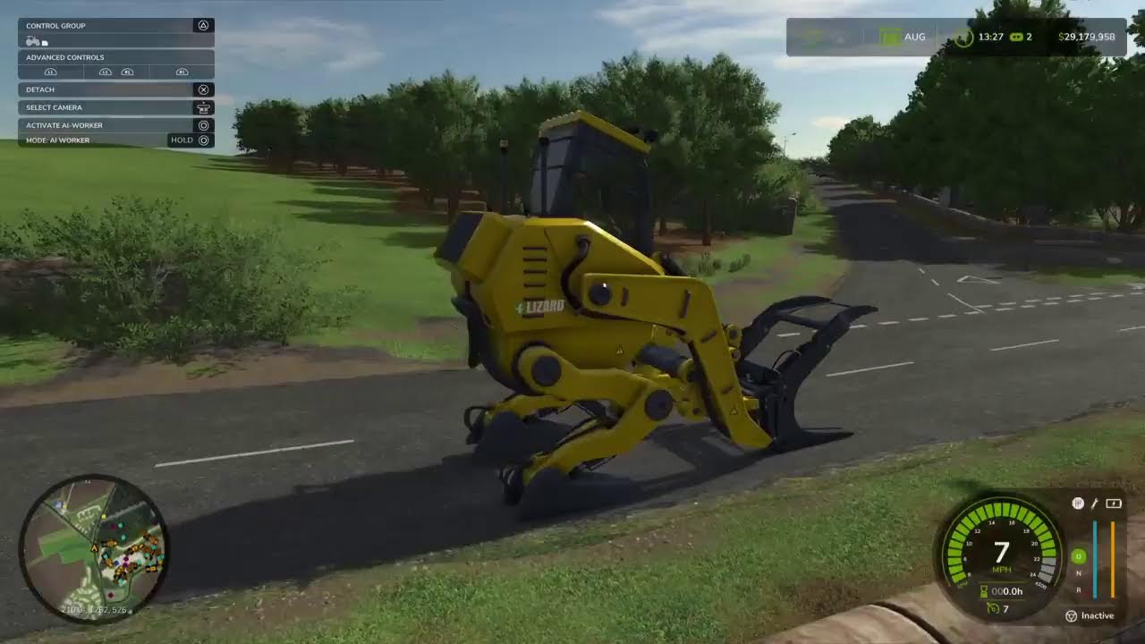 Farming Simulator 25 logging and Mining empire roleplay ps5 rags to riches part 14