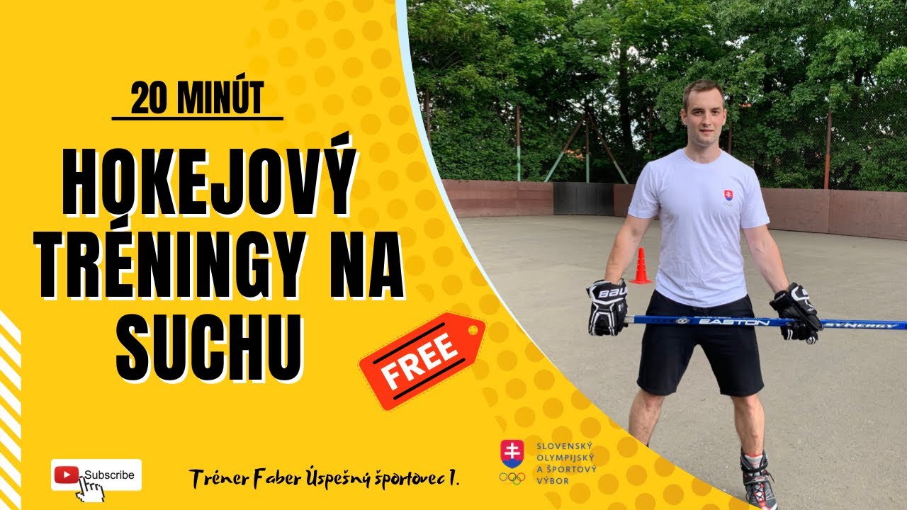 #ZabávajSaHokejom: Hokejový tréning na suchu 💯