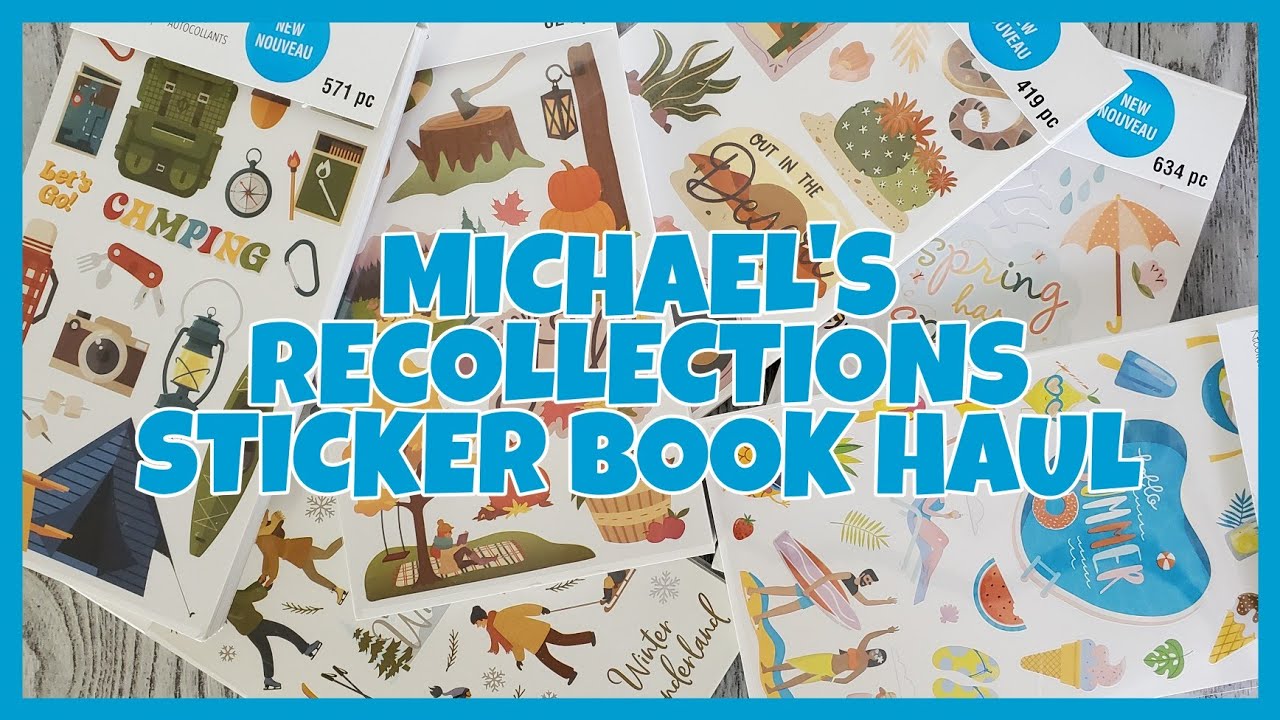Michael's Haul | Recollections Sticker Books
