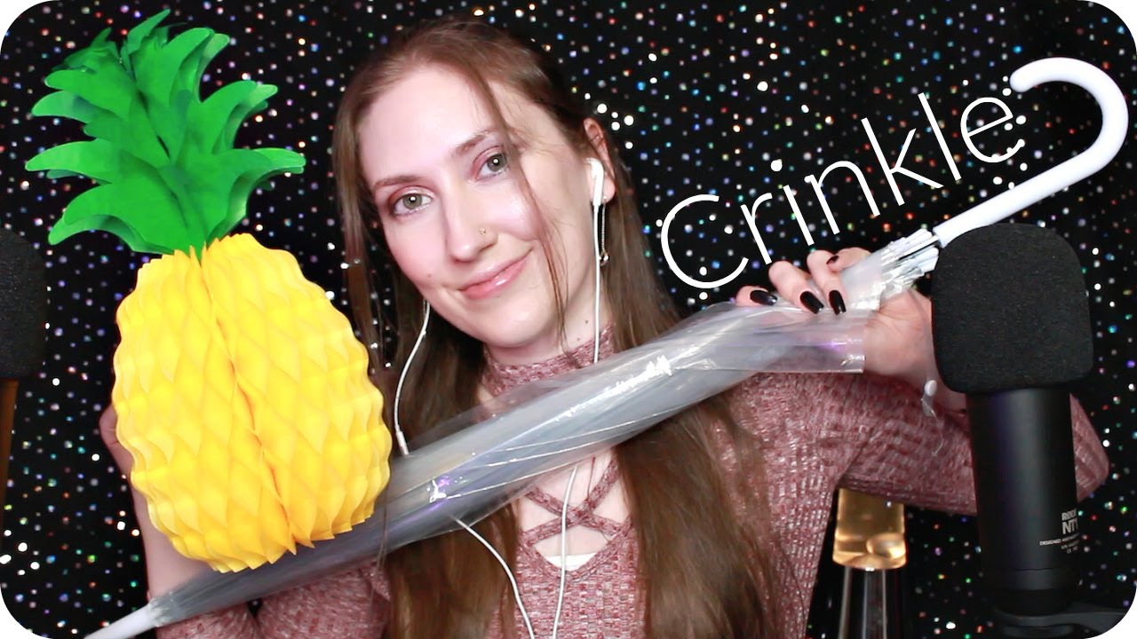 ASMR Crinkle Sounds Around You 💫 Paper, Vinyl, Bubblewrap, Plastic & More Crinkling for Tingles
