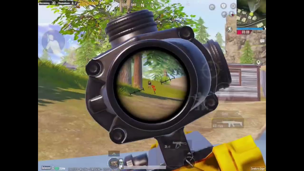 1VS4 classic PUBG