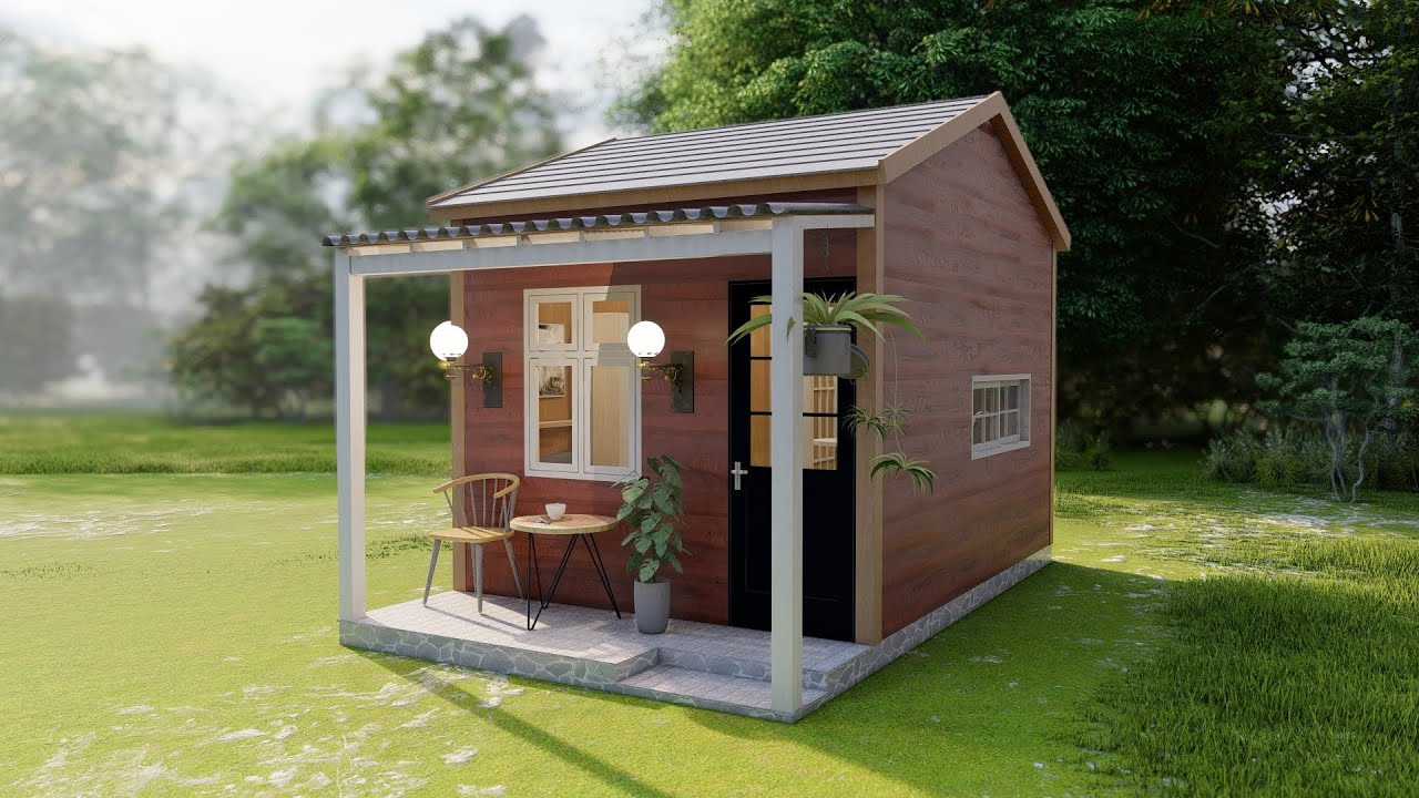 4m x 3m I 13' x 10' Small House Ideas Creative Solutions for Space-Conscious Living