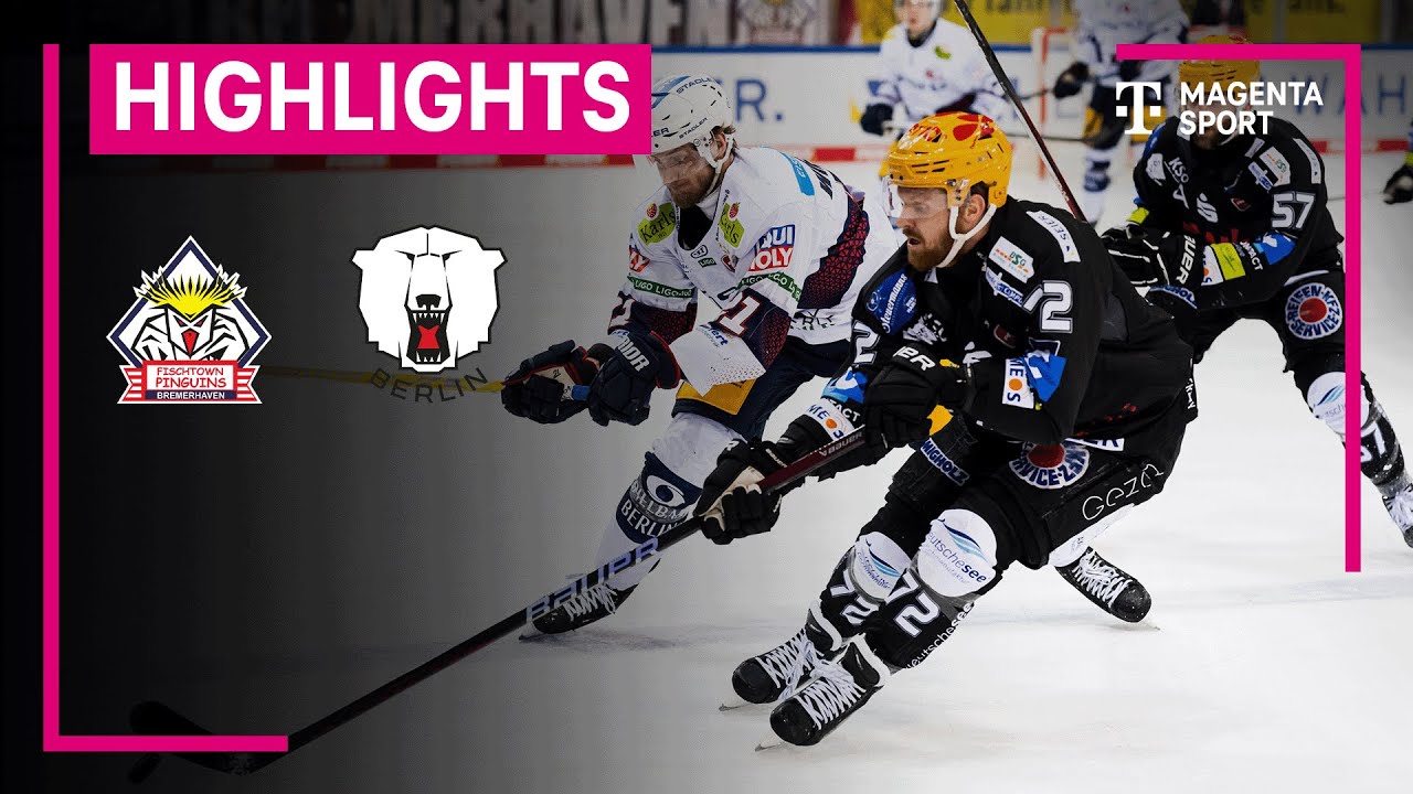 Pinguins Bremerhaven - Eisb&auml;ren Berlin | PENNY DEL Playoffs | MAGENTA SPORT