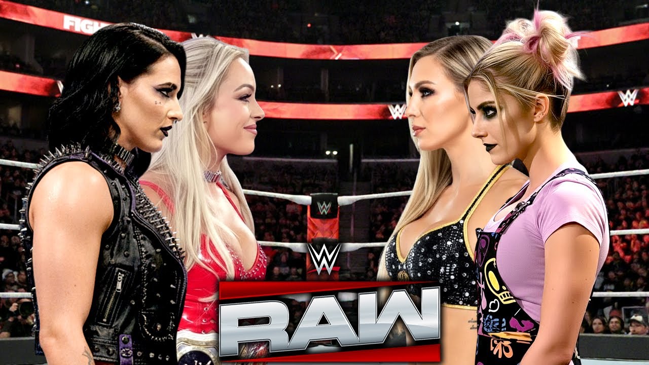 Полный матч: Риа Рипли и Лив Морган против Алексы Блисс и Шарлотты Флэр | WWE RAW 05-02-2026