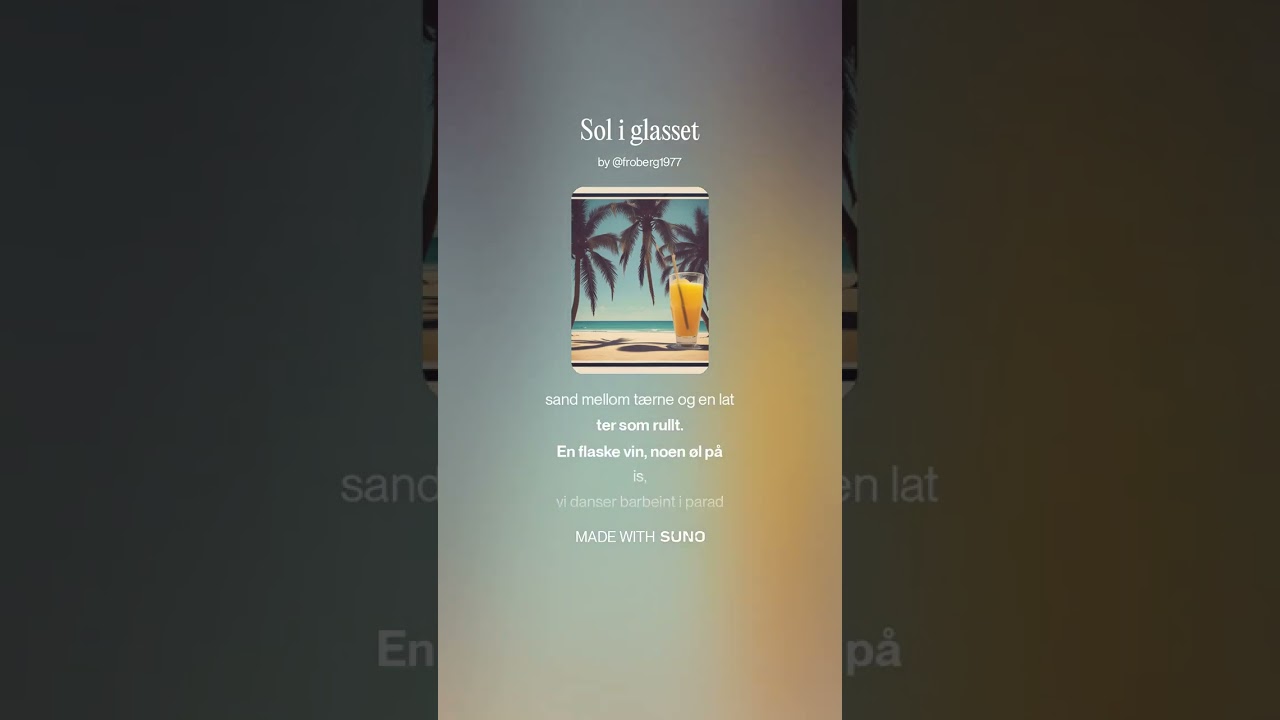 Sol i glasset (Reggae Edit)