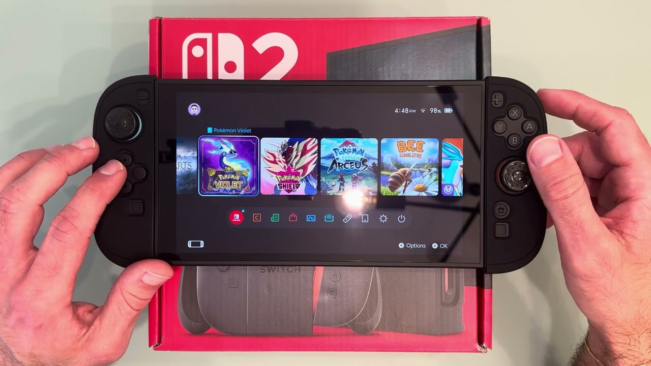 Whispered ASMR | Showing My Nintendo Switch 2 + Current Favorite Games 🎮✨
