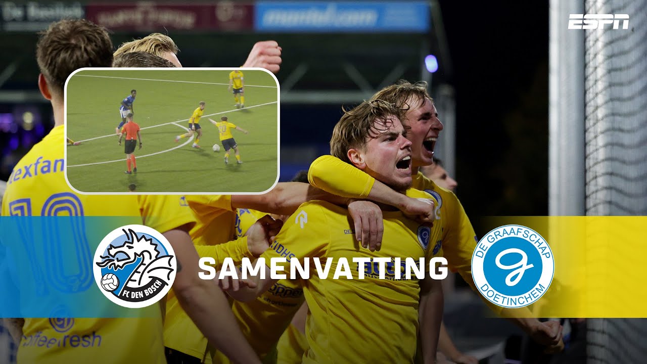 💥 TIM BRAEM met een UITHAAL in de BLESSURTETIJD ⏱️ | Samenvatting FC Den Bosch - De Graafschap