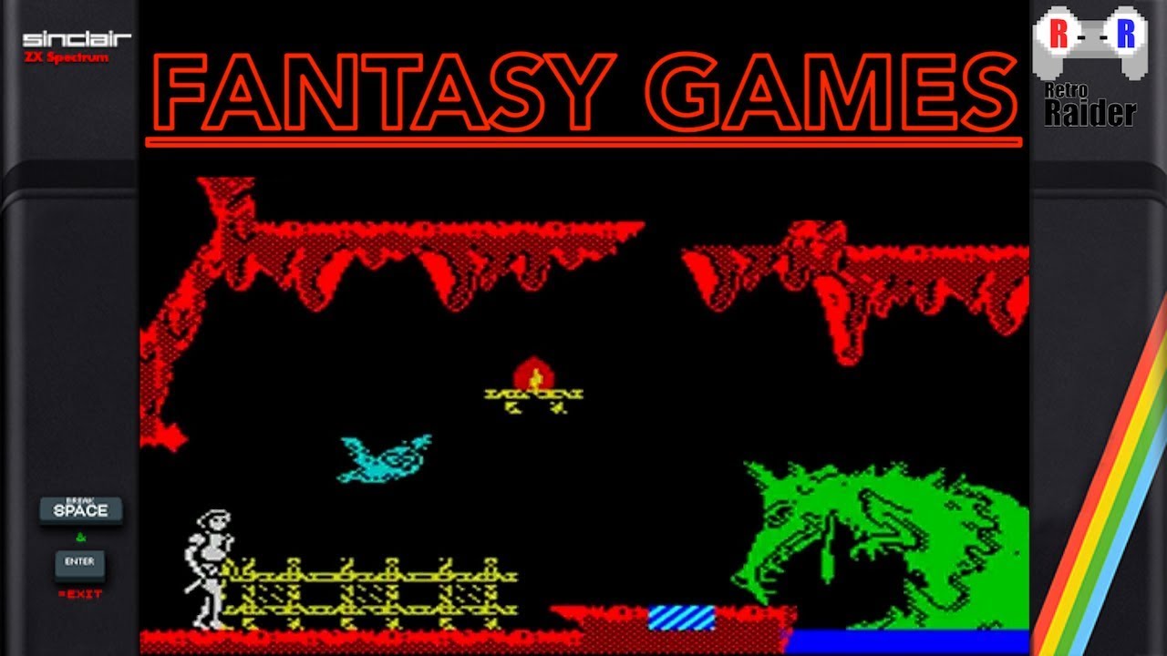 20 Fantasy Themed Games for the ZX Spectrum 48k/128k - Retro Raider