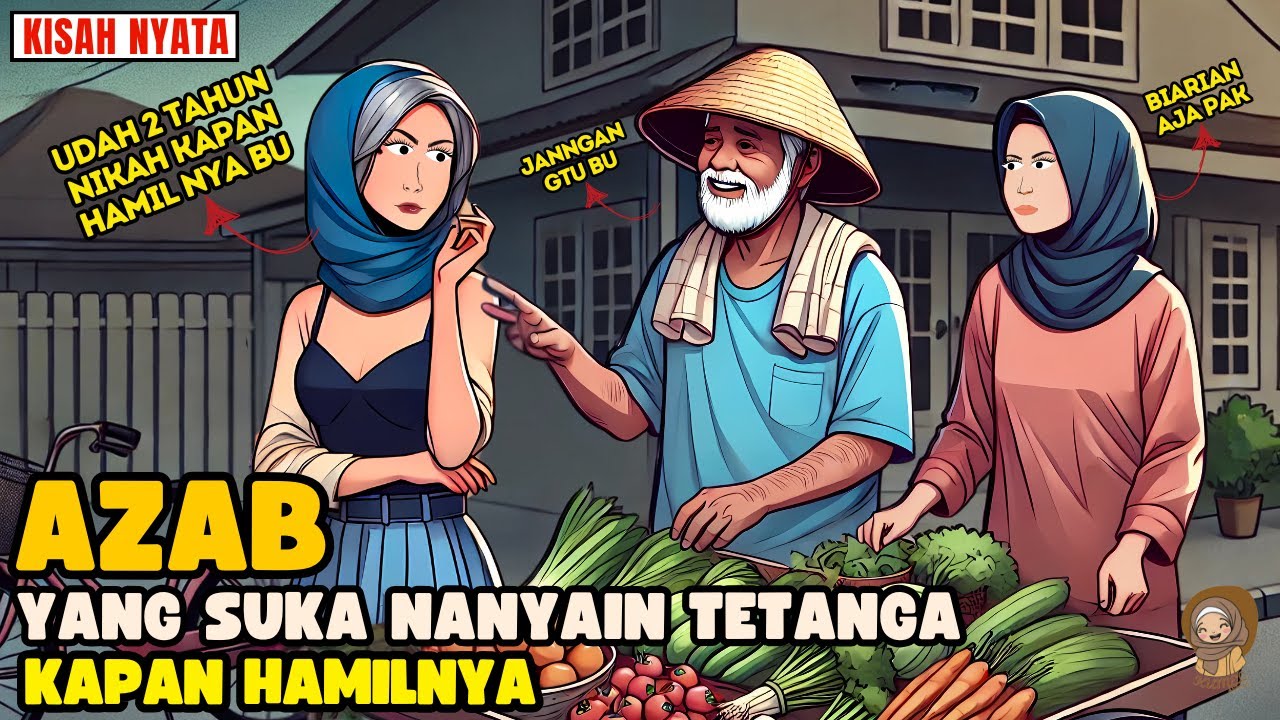 AZAB IBU IBU YG JULID SUKA TANYA KAPAN HAMIL KETANGGANYA YG MANDUL II SINETRON AZAB