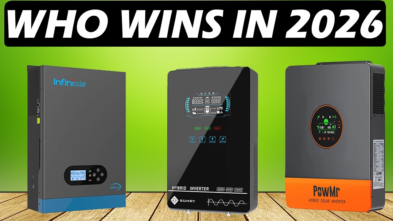 TOP 3 Best Hybrid Solar Inverters 2026 – Efficient & Reliable Power Solutions