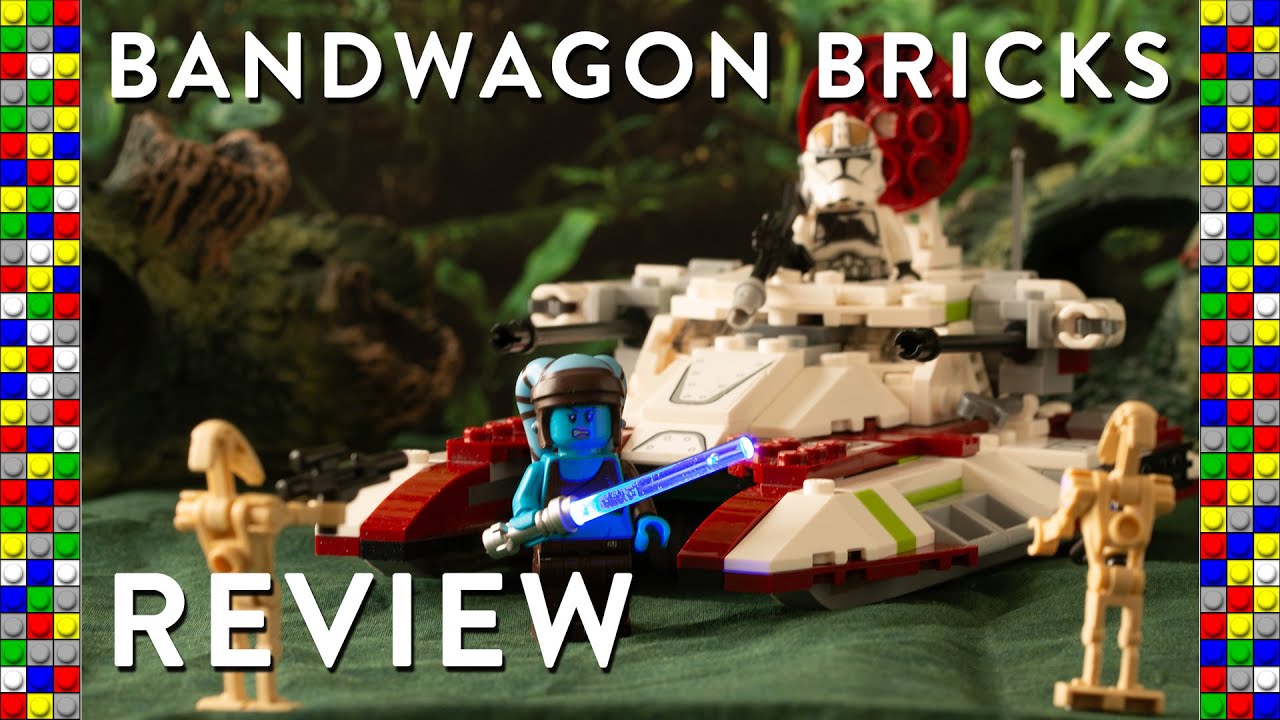 Lego Star Wars Republic Fighter Tank set 75182 Review