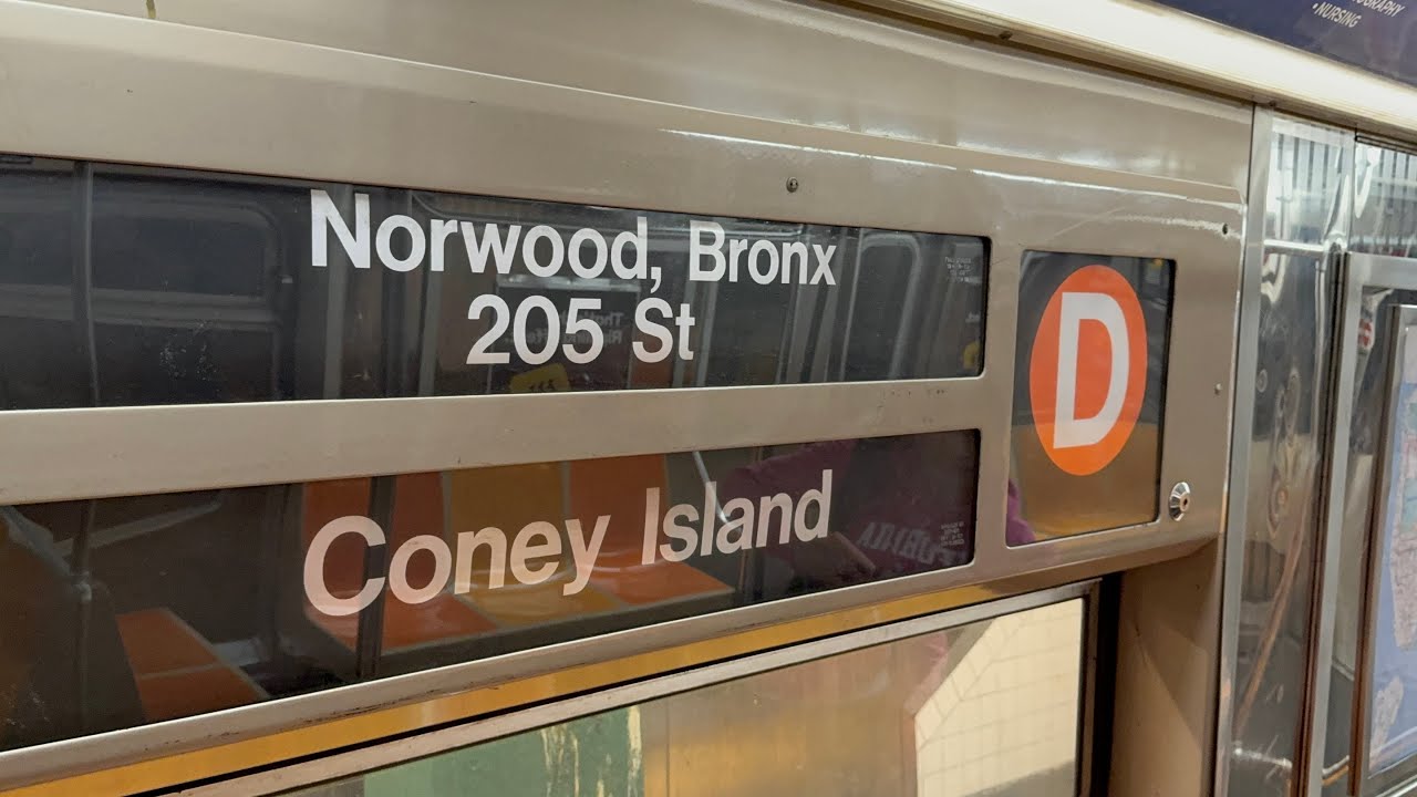 IND 6 Av Express: R68 (D) Train [Norwood-205 St to Coney Island-Stillwell Av #Reverse2]