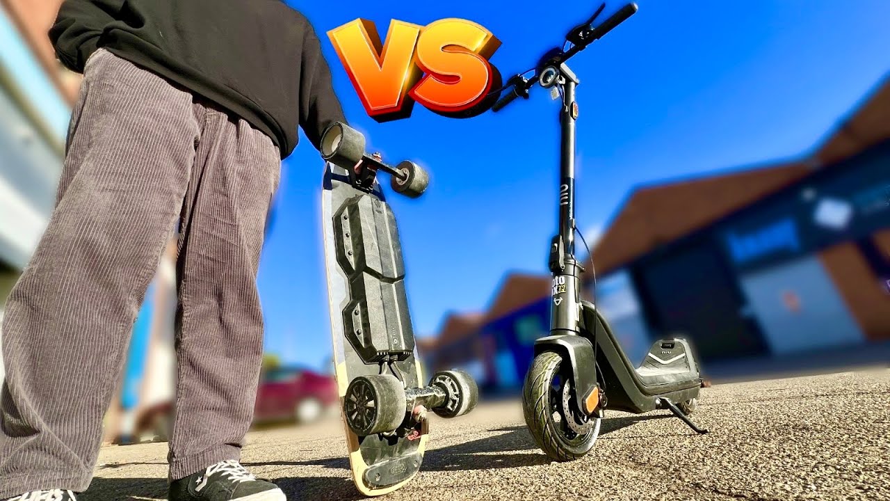 SKATE Electrico vs PATINETE Electrico | Cual Es Mejor?