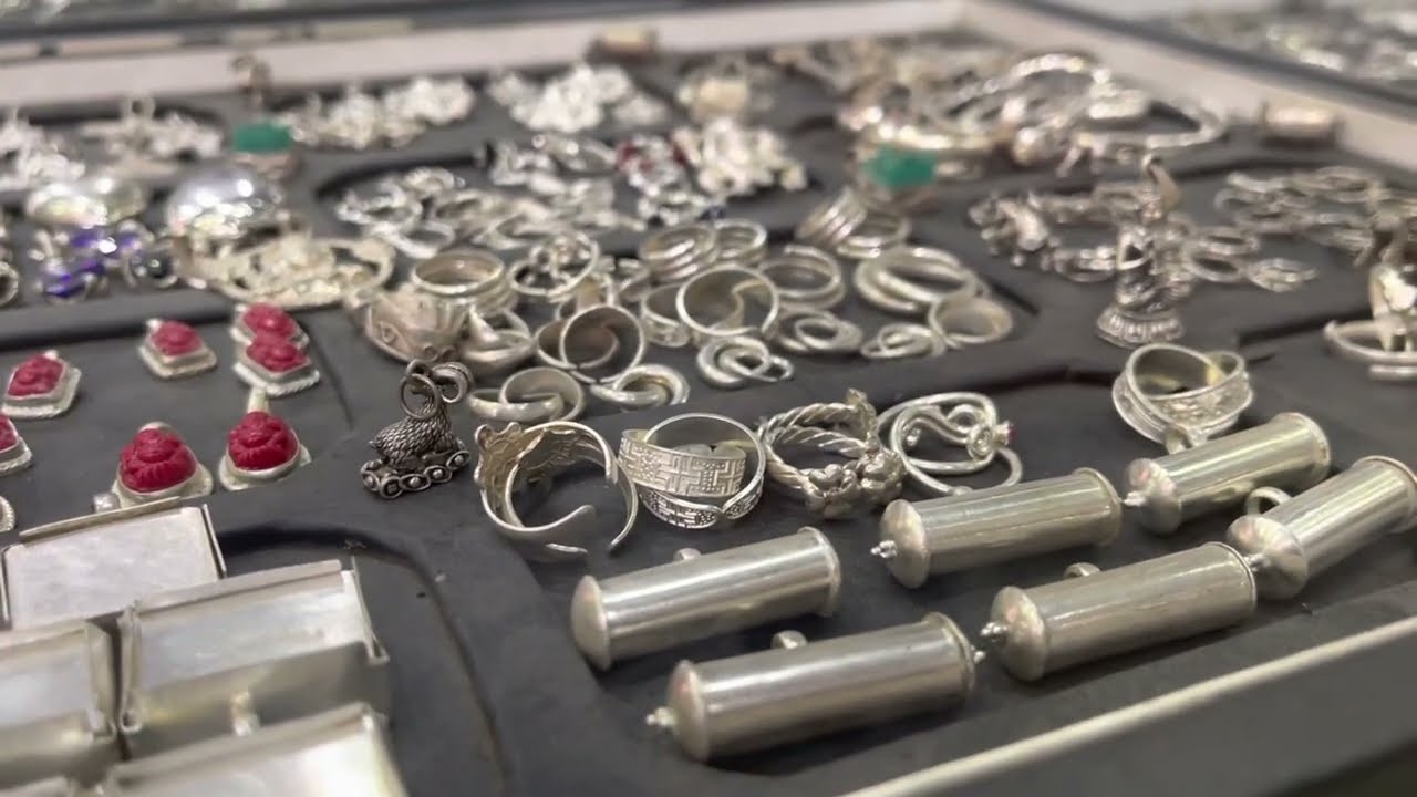 Jewelry collection: Silver Jewelry in Nepal - What did I buy?