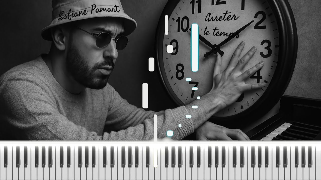 Sofiane Pamart - Arrêter le temps [Piano Tutorial]