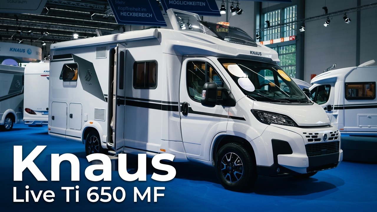 Knaus Live Ti 650 MF (2025) - A Small Motorhome with a Clever Floor Plan!
