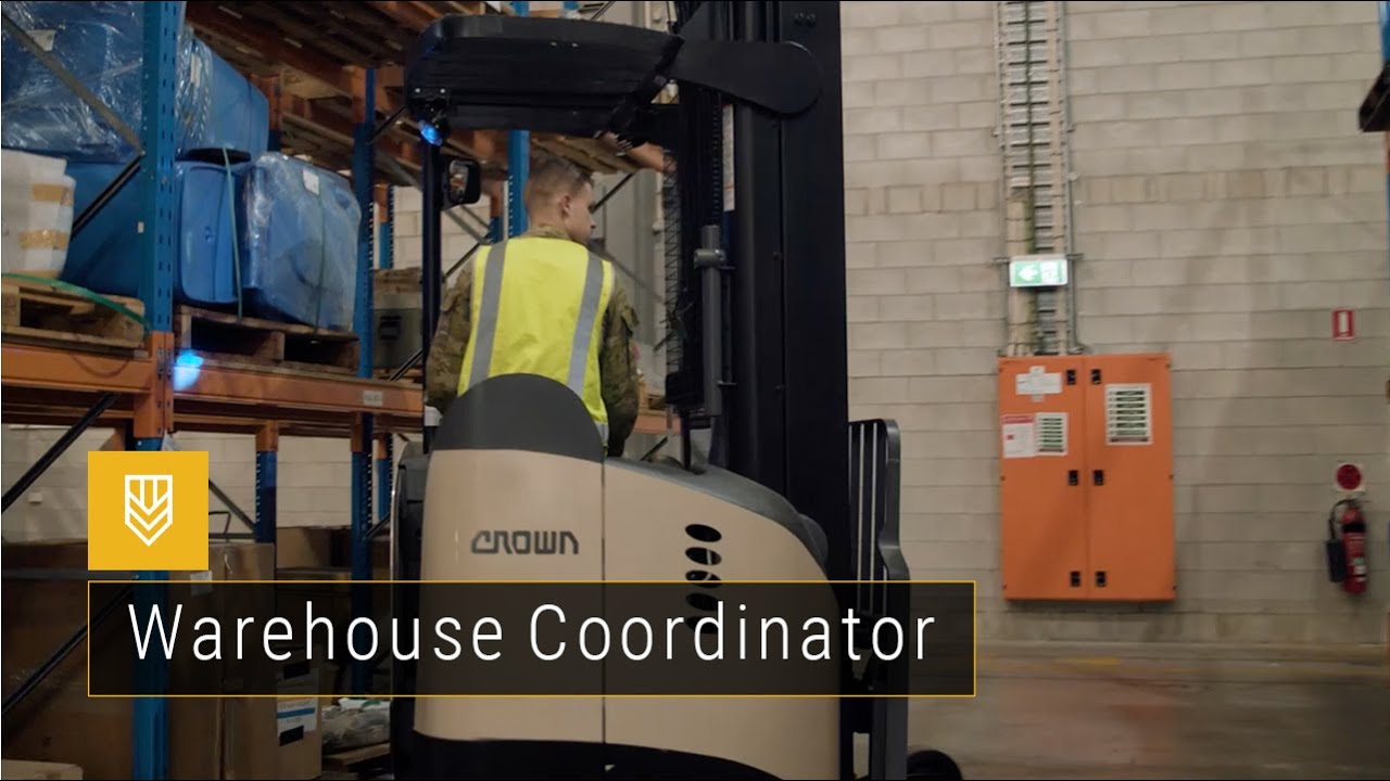 Army Warehouse Coordinator: Alex